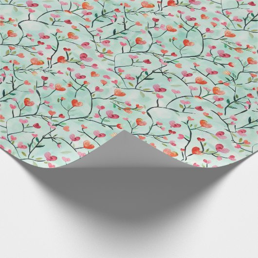 Growing Love Gift Wrapping Paper Cadeaupapier (Hoek)