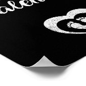 Growing My Valentine Pregnancy New Mom Valentines  Poster (Hoek)