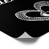 Growing My Valentine Pregnancy New Mom Valentines  Poster (Hoek)