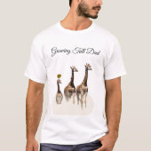 Growing Tall Dad Safari Style T-shirt (Voorkant)