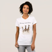 Growing Tall Mama Safari Style T-shirt (Voorkant volledig)