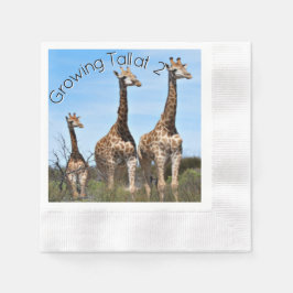 Growing Tall Safari Kunst Servet