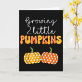 Growing Two Little Pumpkins aangekondigd door Kaart (Gele Bloem)