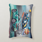 Growing Up To Fast Boy Birthday Party Accent Kussen (Achterkant (Verticaal))