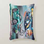 Growing Up To Fast Boy Birthday Party Accent Kussen (Voorkant(Verticaal))