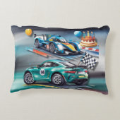 Growing Up To Fast Boy Birthday Party Accent Kussen (Achterkant)