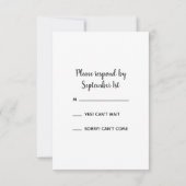 Growler, Hop en Daisies Brewery Wedding RSVP (Achterkant)