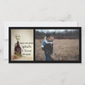 Growler Hops Daisies Brewery Wedding Save the Date (Voorkant)