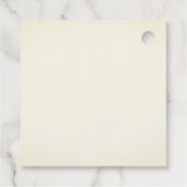 Growler Hops Daisies Hoppily Ever After Wedding Bedankjes Labels (Achterkant)