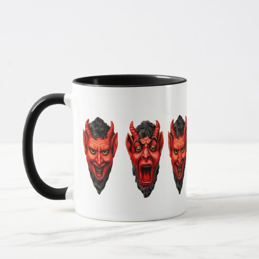 Growling Krampus Mok (Links)