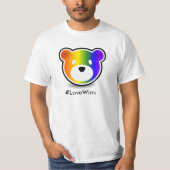 GROWLr #LoveWins Light T-shirt (Voorkant)