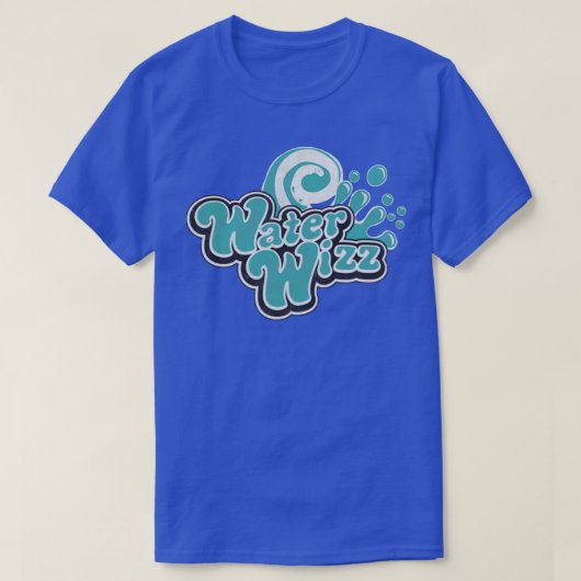 Grown Ups Water Wizz  Retro T-shirt (Design voorkant)