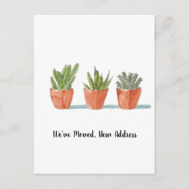 Grown We hebben een nieuw Home Announcement Briefk Briefkaart