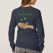 Growth & Care | Nurturing the Future Inspirational T-shirt (Achterkant)