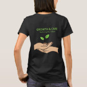 Growth & Care | Nurturing the Future Inspirational T-shirt (Achterkant)