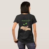 Growth & Care | Nurturing the Future Inspirational T-shirt (Achterkant volledig)