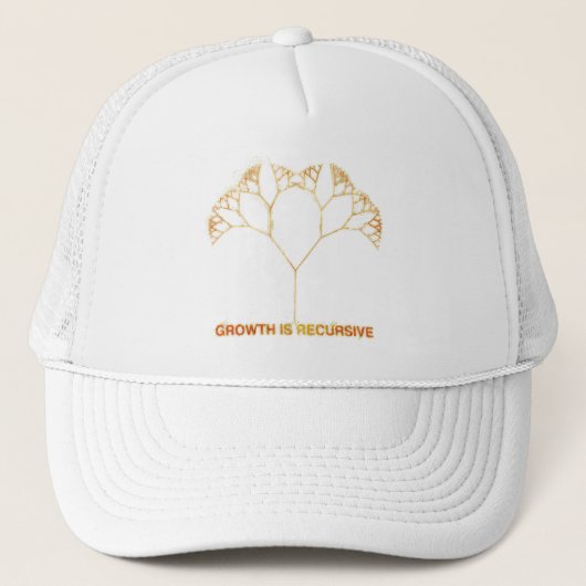 GROWTH_IS_RECURSIVE TRUCKER PET (Voorkant)