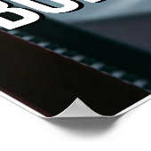 Growth Looks Boring at First Gym Motivation Quote Poster (Hoek)