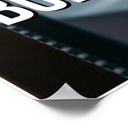 Growth Looks Boring at First Gym Motivation Quote Poster (Hoek)