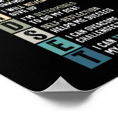 Growth Mindset Definition - Motivatie offerte Poster (Hoek)