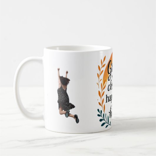 Growth Mindset Mug — Choosing Happiness Over Histo Koffiemok (Links)