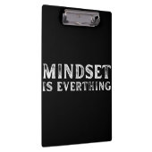 Growth Mindset Ondernemer Teacher Fitness Motiva Klembord (Rechts)