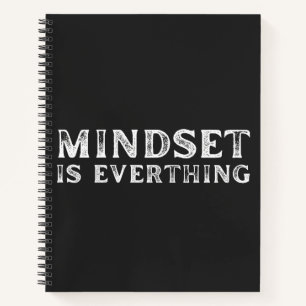 Growth Mindset Ondernemer Teacher Fitness Motiva Notitieboek