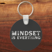 Growth Mindset Ondernemer Teacher Fitness Motiva Sleutelhanger (Voorkant)