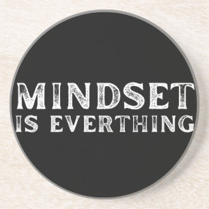 Growth Mindset Ondernemer Teacher Fitness Motiva Zandsteen Onderzetter