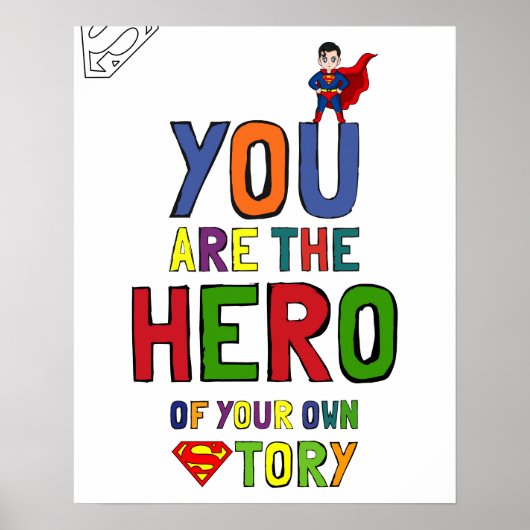 Growth Mindset Poster - Inspirerende kunst aan de (Voorkant)