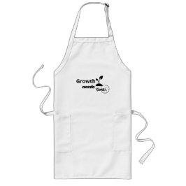 Growth Needs Time – Minimal Motivational Quote Pos Lang Schort