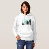 Growth Success Progress Bar Chart Hoodie (Voorkant volledig)