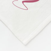 Growth tracker - Mijlpaal - waterverf bloemen Fleece Deken (Hoek)