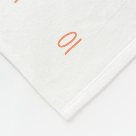 Growth tracker - Milestone meisjesbloemen Fleece Deken (Hoek)