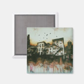 Growvisuals - brooklyn noteert grote magneet (Voorkant / Achterkant)