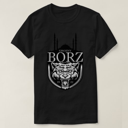GROZNY BORZ T-SHIRT (Design voorkant)