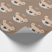 Grr. Beer Cadeaupapier (Hoek)