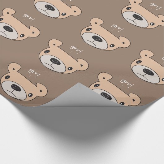 Grr. Beer Cadeaupapier (Hoek)