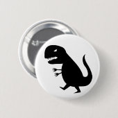 Grr Dinosaur Ronde Button 5,7 Cm (Voorkant /achterkant)
