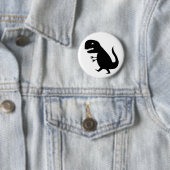Grr Dinosaur Ronde Button 5,7 Cm (In situ)