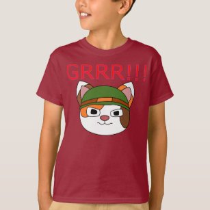 Grr Emoji Kinder T-Shirt