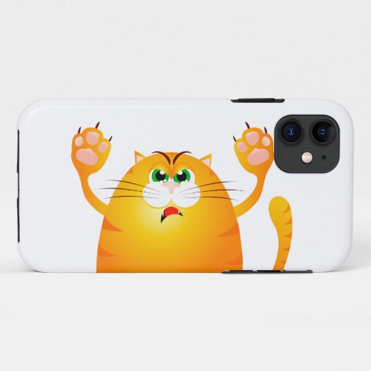 Grr. iPhone case (Achterkant (horizontaal))