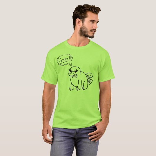 GRR Platypus. T-shirt (Voorkant volledig)