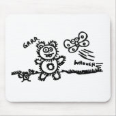 Grr. Whoosh. Muismat (Voorkant)