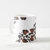 Grr Wild Animal Print overmaatse Chevron Mok (Voorkant links)