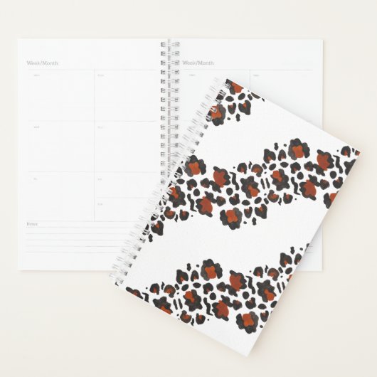 Grr Wild Animal Print Oversize Chevron Planner (Display)