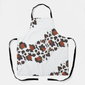 Grr Wild Animal Print Oversize Chevron Schort (Voorkant)