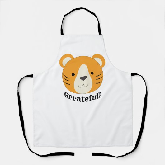 Grrateful Tiger Schort (Voorkant)