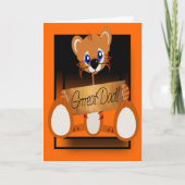 Grreat Dad Cute Tiger Fathers Day Kaart (Voorkant)