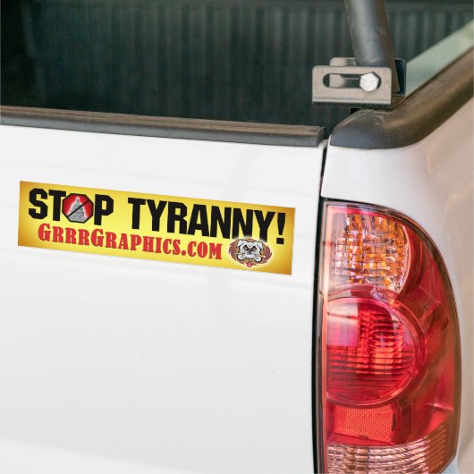 GrrGraphics-Bumpersticker Bumpersticker (Op Truck)